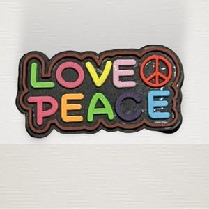 Love‎ & Peace Crocs Charms - 50% OFF WHEN YOU BUNDLE 3 OR MORE CHARMS